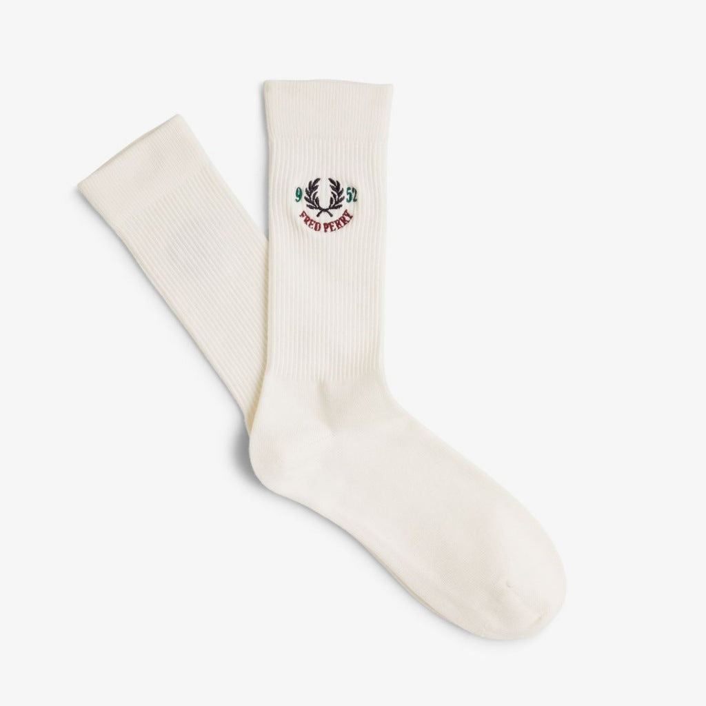 FRED PERRY CLUBHOUSE SOCK en color ECRU (4)
