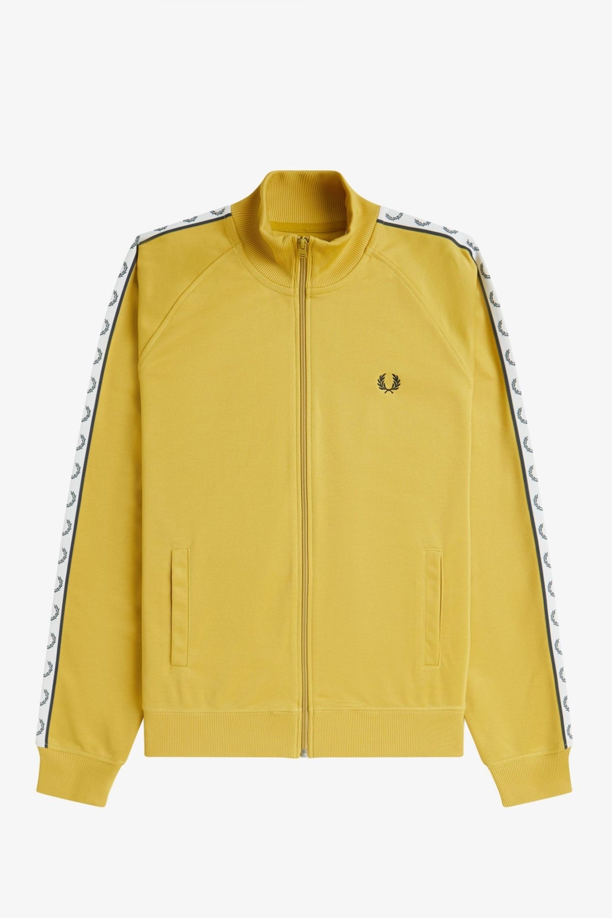 FRED PERRY TAPED TRACK JACKET en color XHONEY (2)