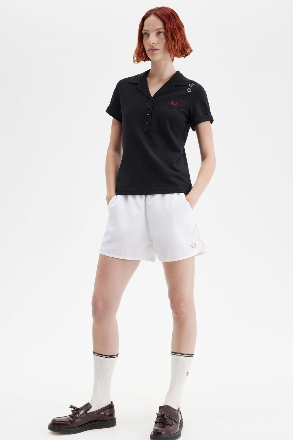 FRED PERRY POCKET DETAIL POLO S en color BLACK (4)