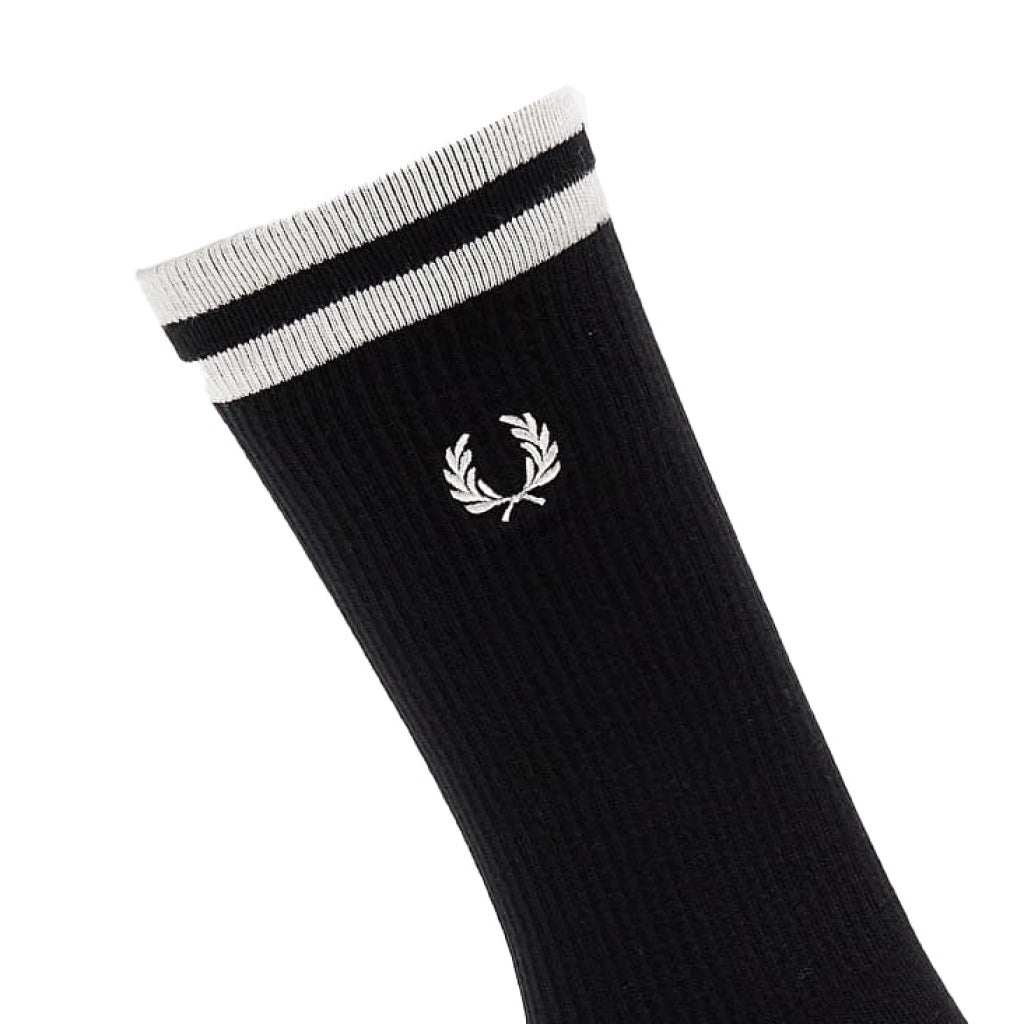 FRED PERRY TIPPED SPORTS SOCK en color BLACK (6)