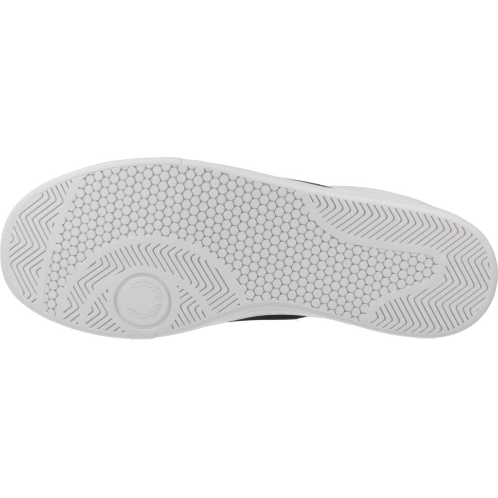 FRED PERRY LEATHER BRANDE en color WHITE (6)