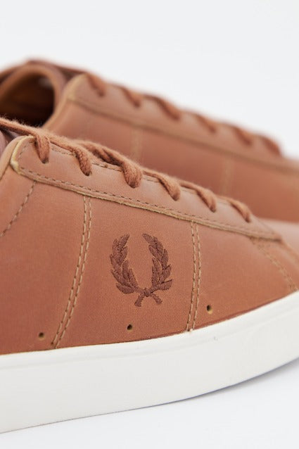 FRED PERRY SPENCER WAXED LEATH en color TAN (4)