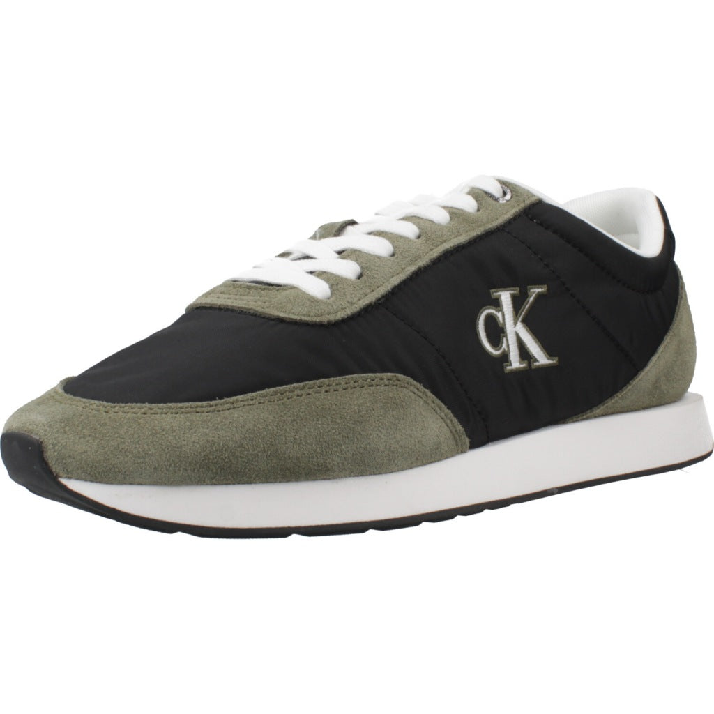 CALVIN KLEIN RETRO RUNNER ESS MIX en color BGHWHT (1)