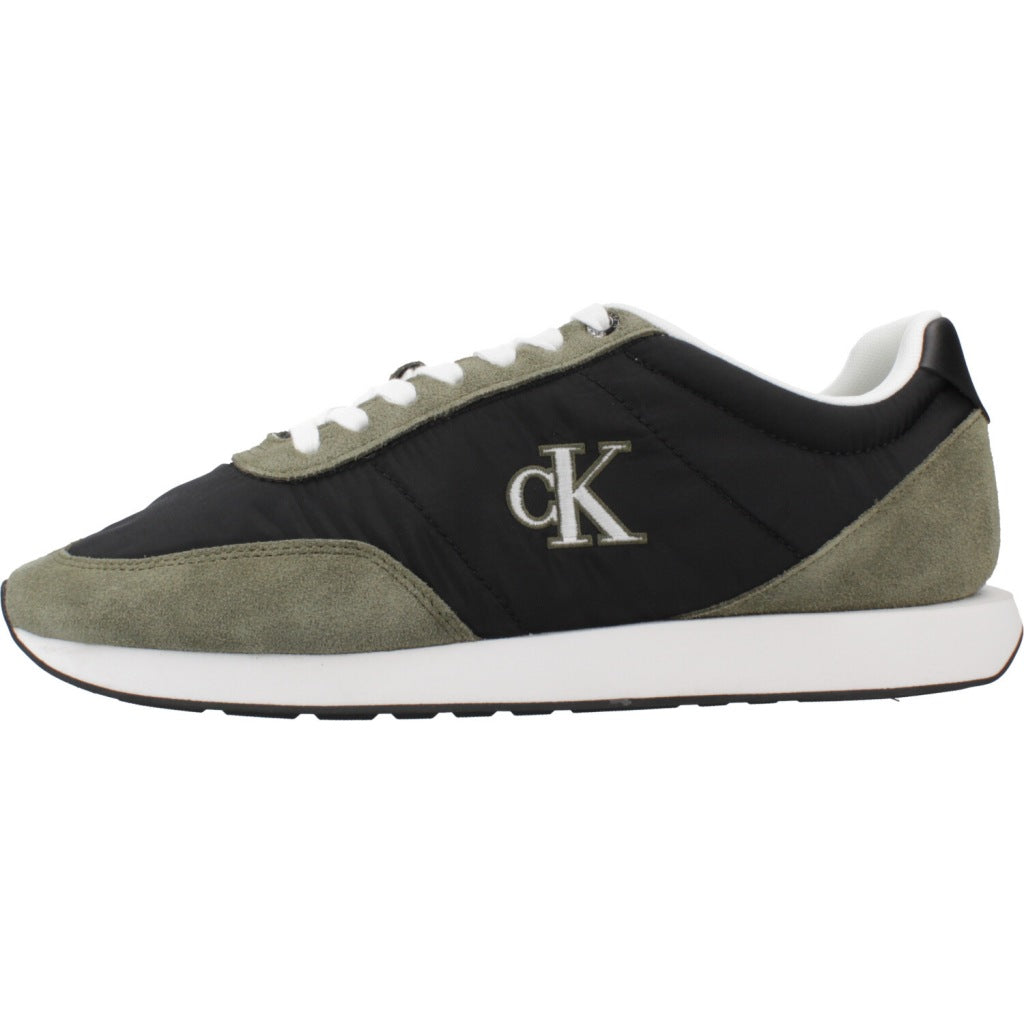 CALVIN KLEIN RETRO RUNNER ESS MIX en color BGHWHT (2)