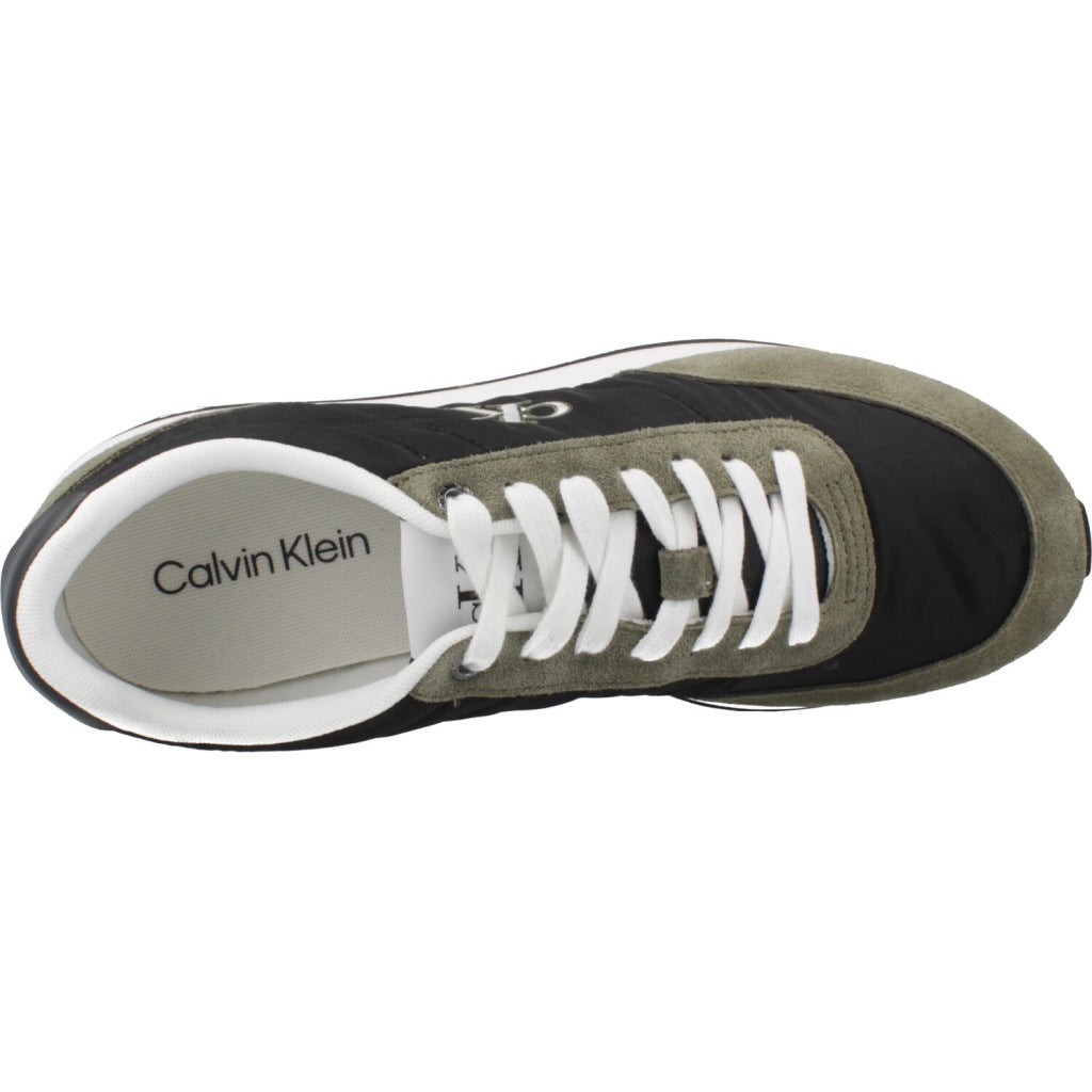 CALVIN KLEIN RETRO RUNNER ESS MIX en color BGHWHT (7)