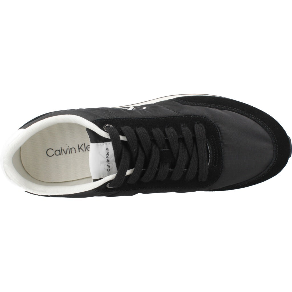 CALVIN KLEIN RETRO RUNNER ESS MIX en color BLKWHT (7)