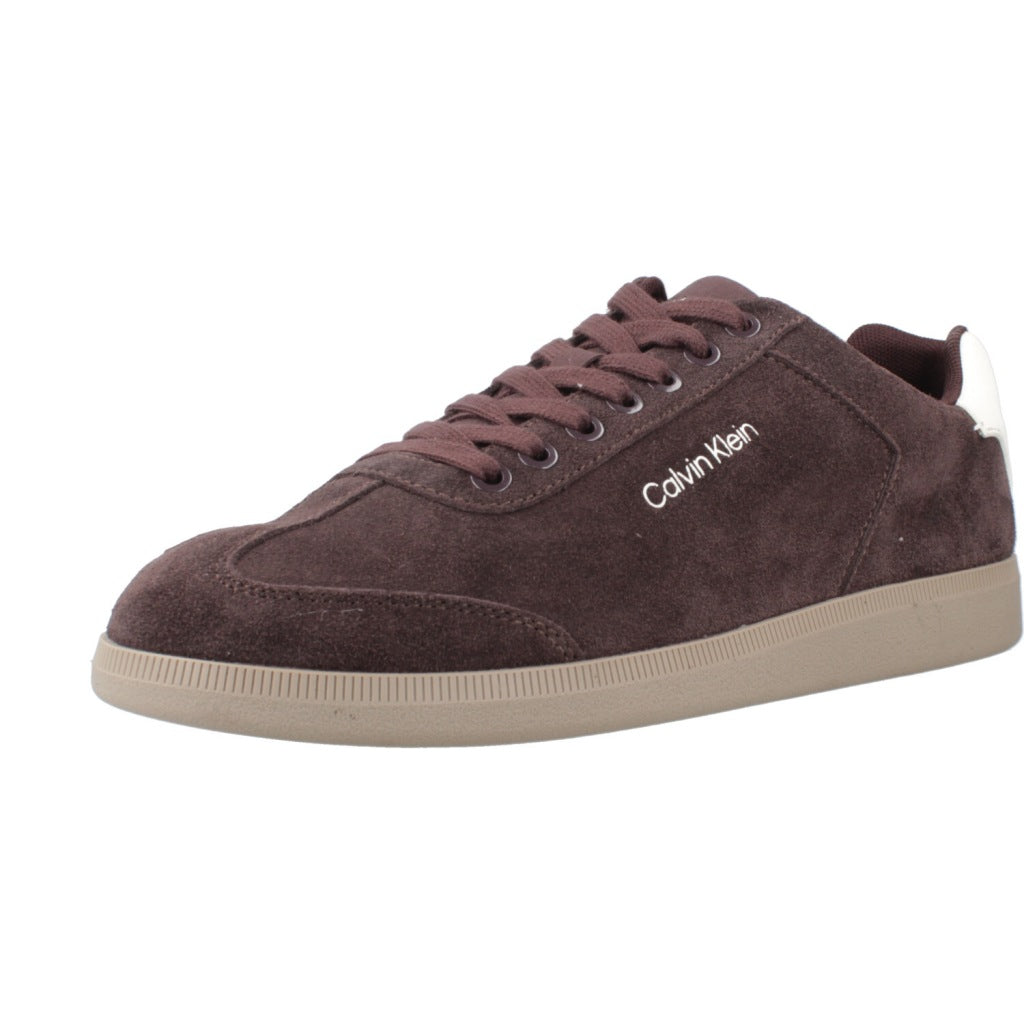 CALVIN KLEIN LOW CUPSOLE LACEUP en color BRDUX (1)