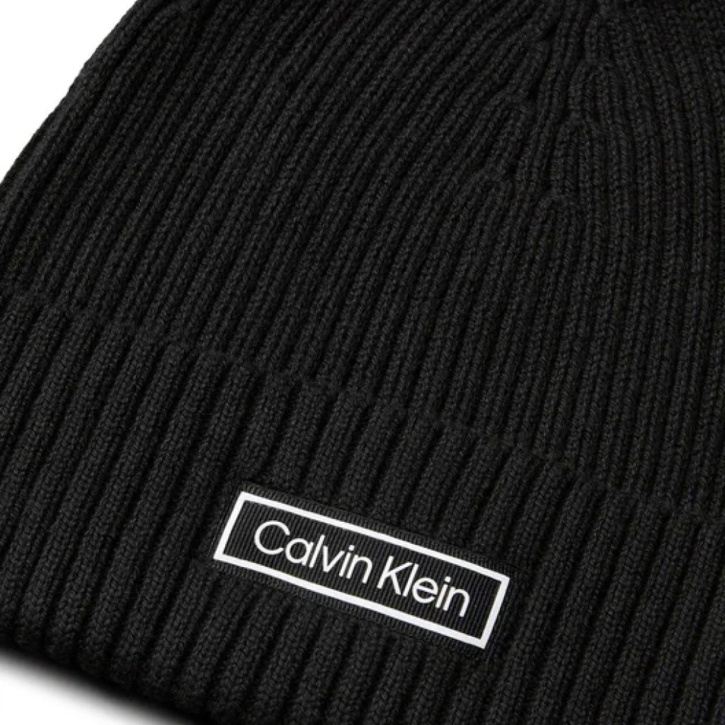 CALVIN KLEIN CHUNKY RIB COTTON en color BLACK (6)