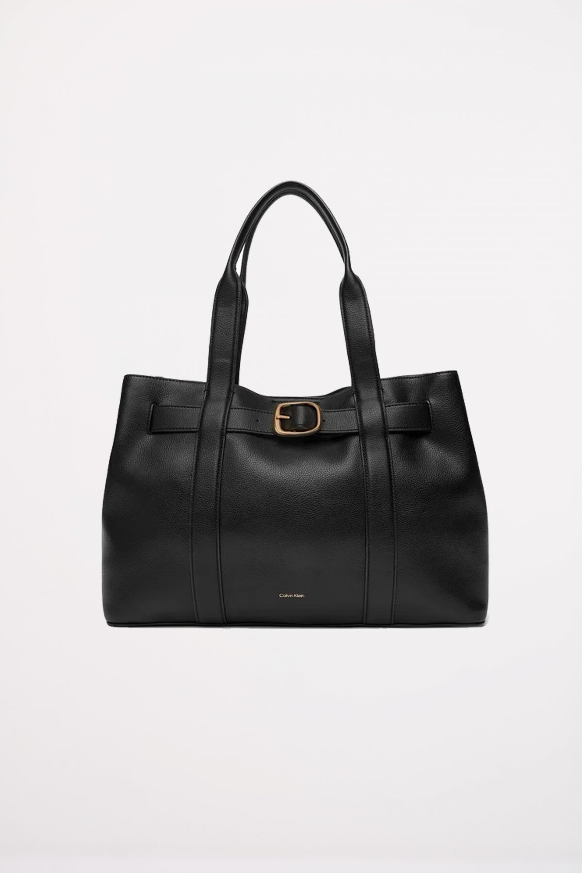 CALVIN KLEIN BUCKLE MEDIUM TOTE en color BLACK (1)