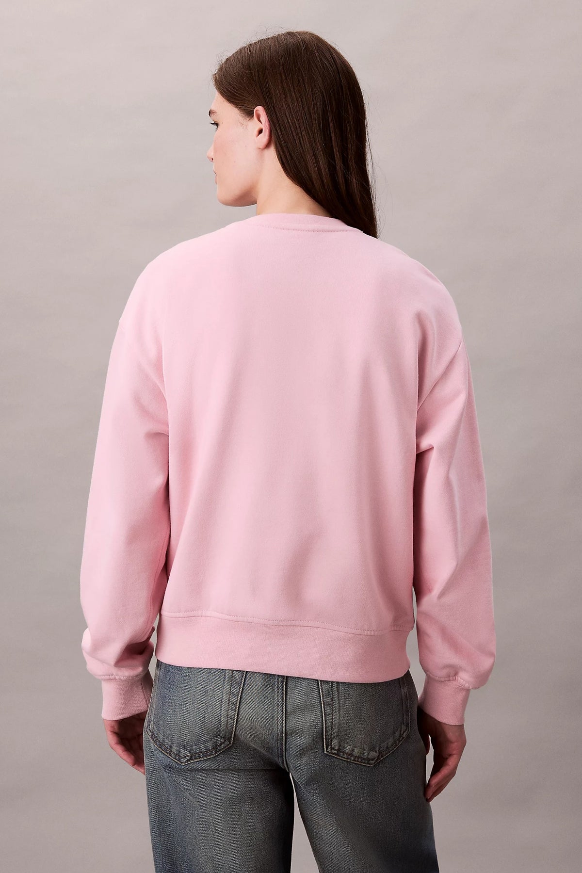 CALVIN KLEIN LS MONOLOGO FRENCH en color PINK (3)