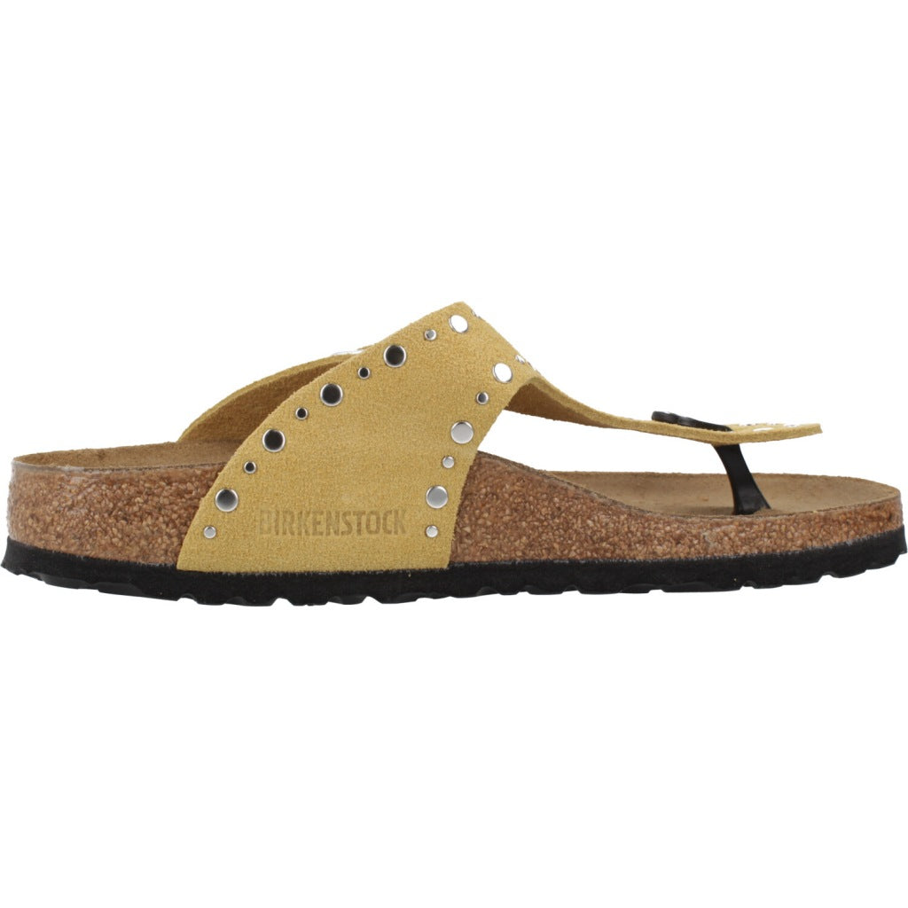 BIRKENSTOCK GIZEH RIVET BORDER en color OCHRE  (4)