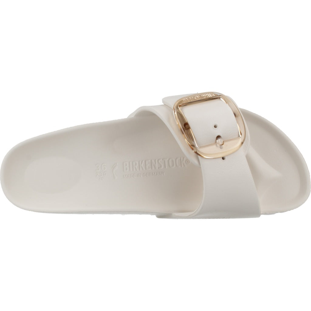 BIRKENSTOCK MADRID BIG BUCKLE EV en color EGGSHELL  (7)
