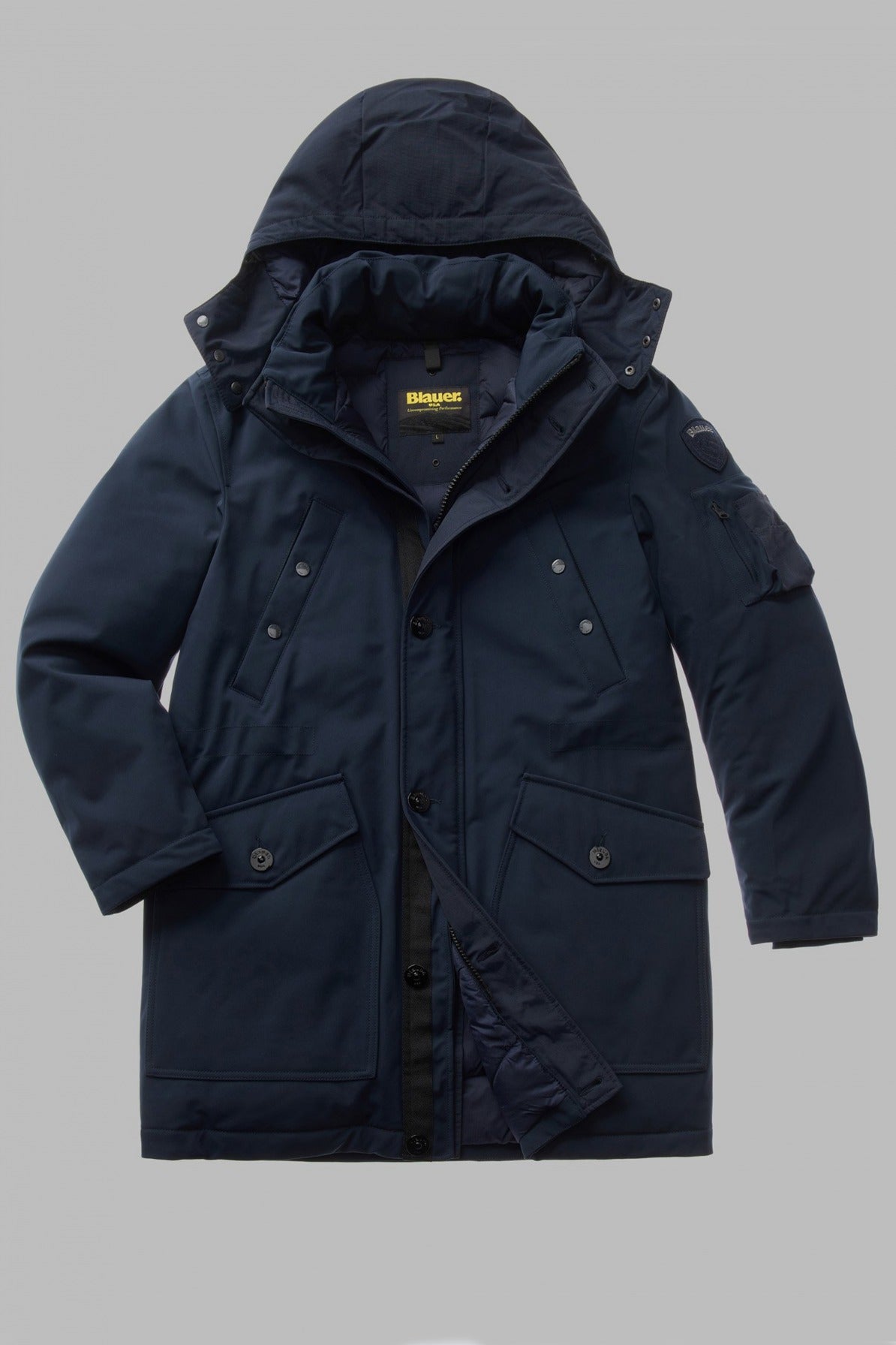 BLAUER IMPERMEABILE / TRENC en color (2)