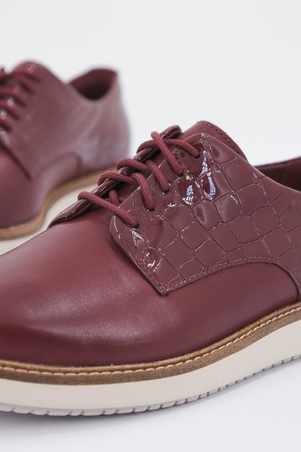 CLARKS GLICK DARBY en color MERLOT (4)