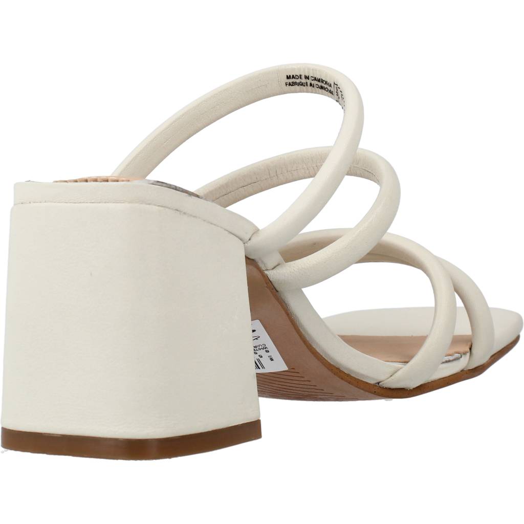 CLARKS SHEER MULE en color WHITE (3)