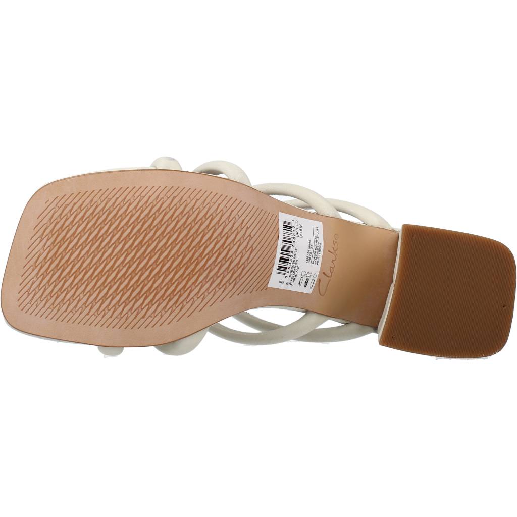 CLARKS SHEER MULE en color WHITE (6)