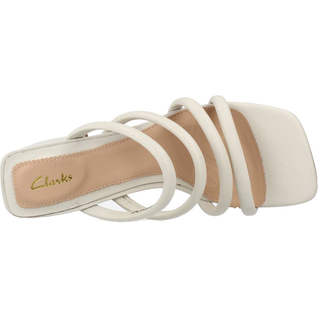 CLARKS SHEER MULE en color WHITE (7)