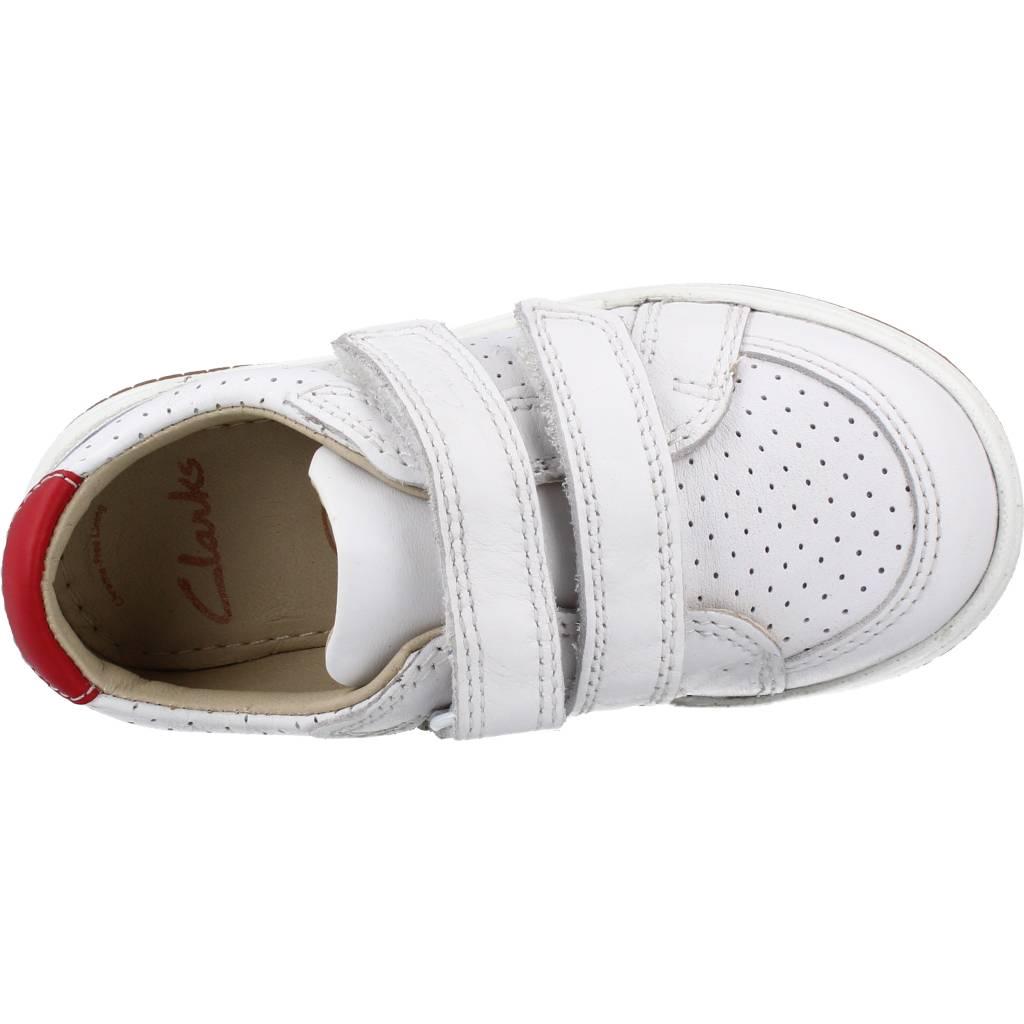 CLARKS FAWN SOLO T en color WHITE (7)