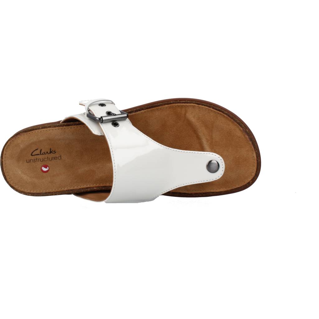 CLARKS ELAYNE STEP en color WHITE (7)