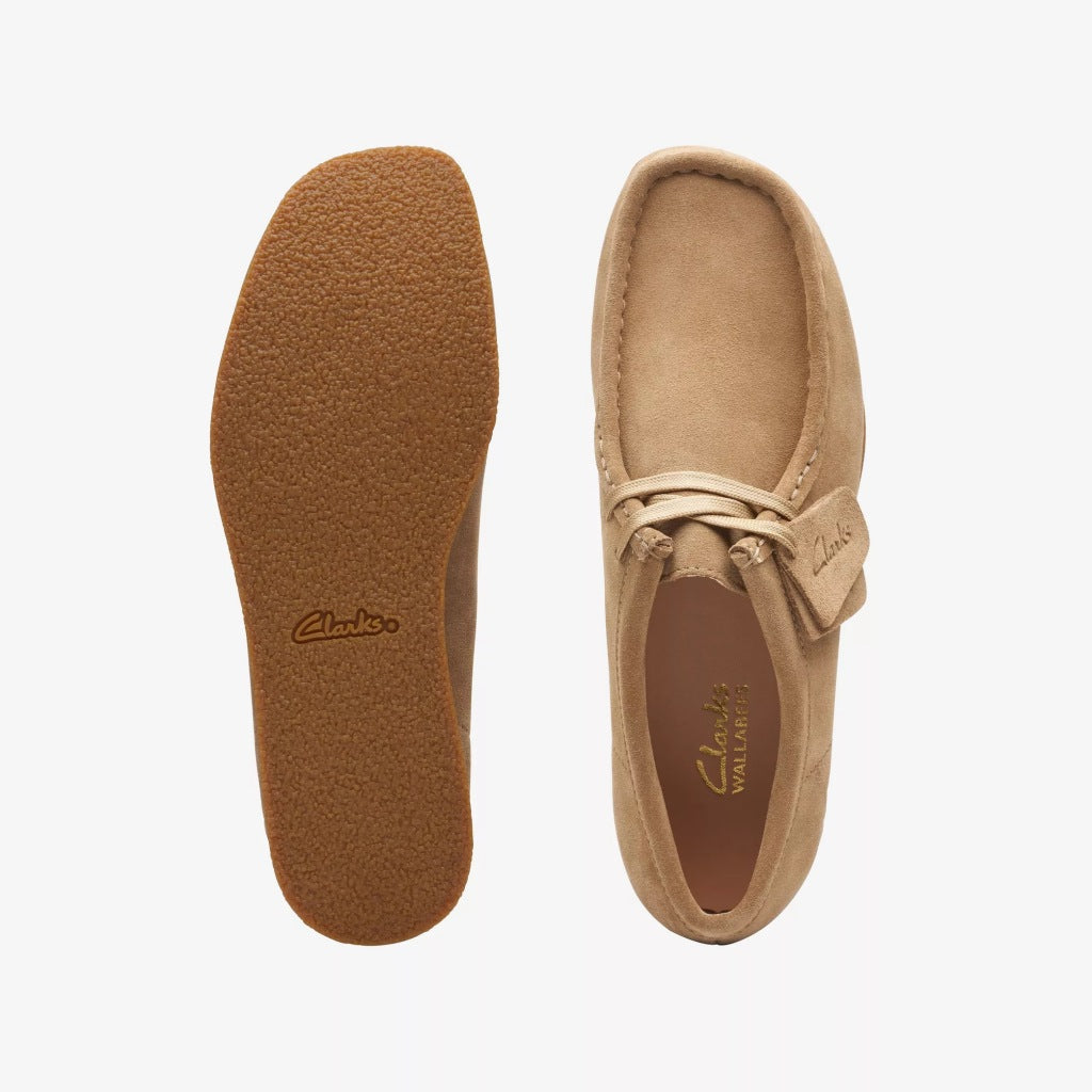 CLARKS WALLABEE EVO SHOE en color DRKSND (6)