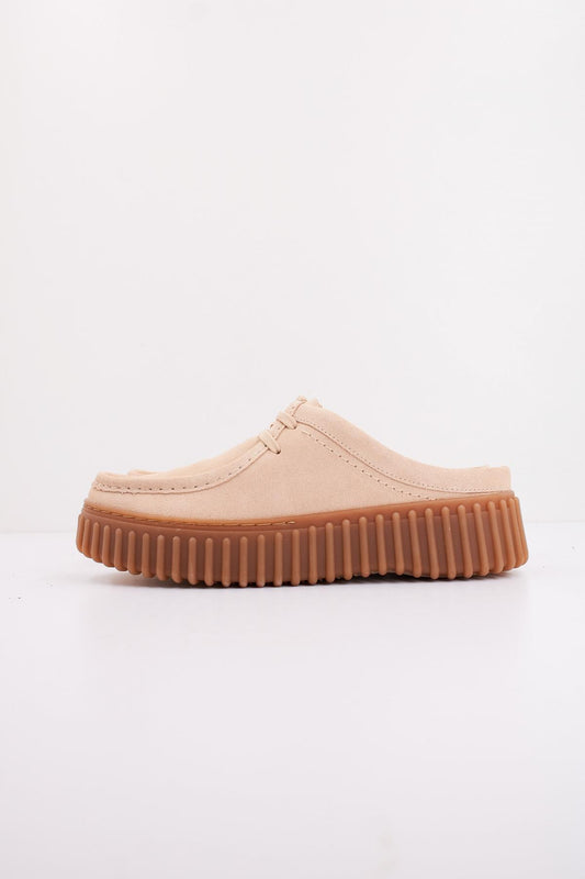 CLARKS TORHILL MULE en color ECRU  (1)