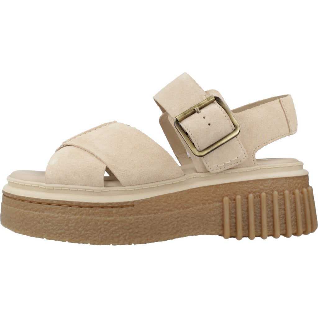CLARKS EVAMAR WISH en color ECRU (2)