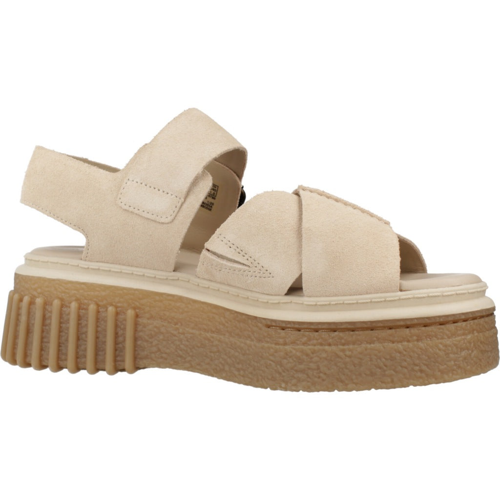 CLARKS EVAMAR WISH en color ECRU  (5)