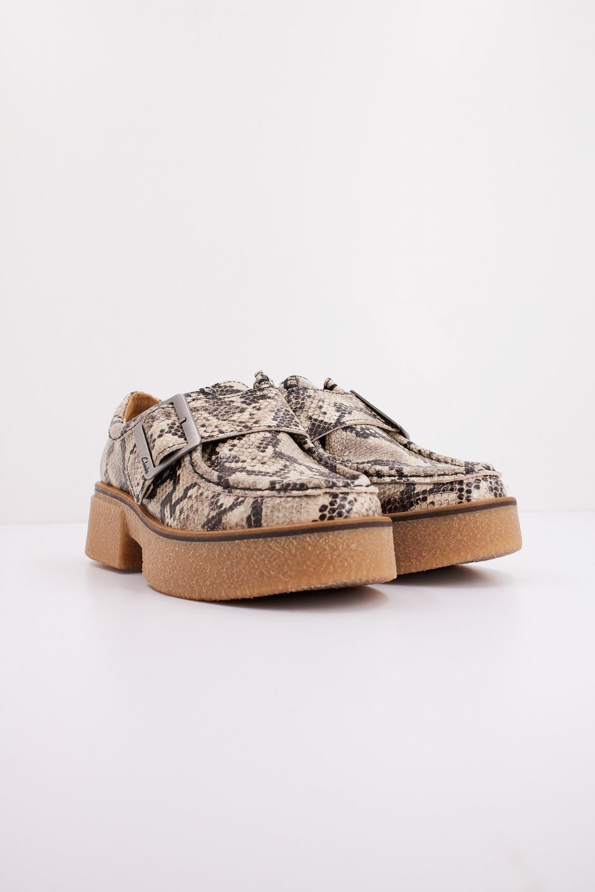CLARKS LINOSO MONK en color GREYSNAKE (2)