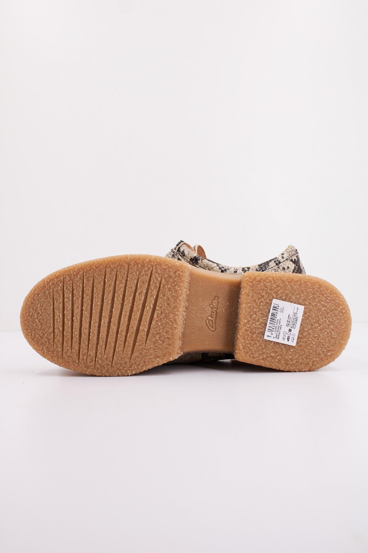 CLARKS LINOSO MONK en color GREYSNAKE (5)