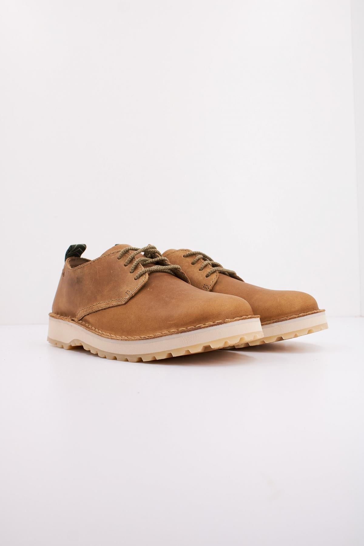 CLARKS SOLSBURY LACE en color DRKSAND (2)