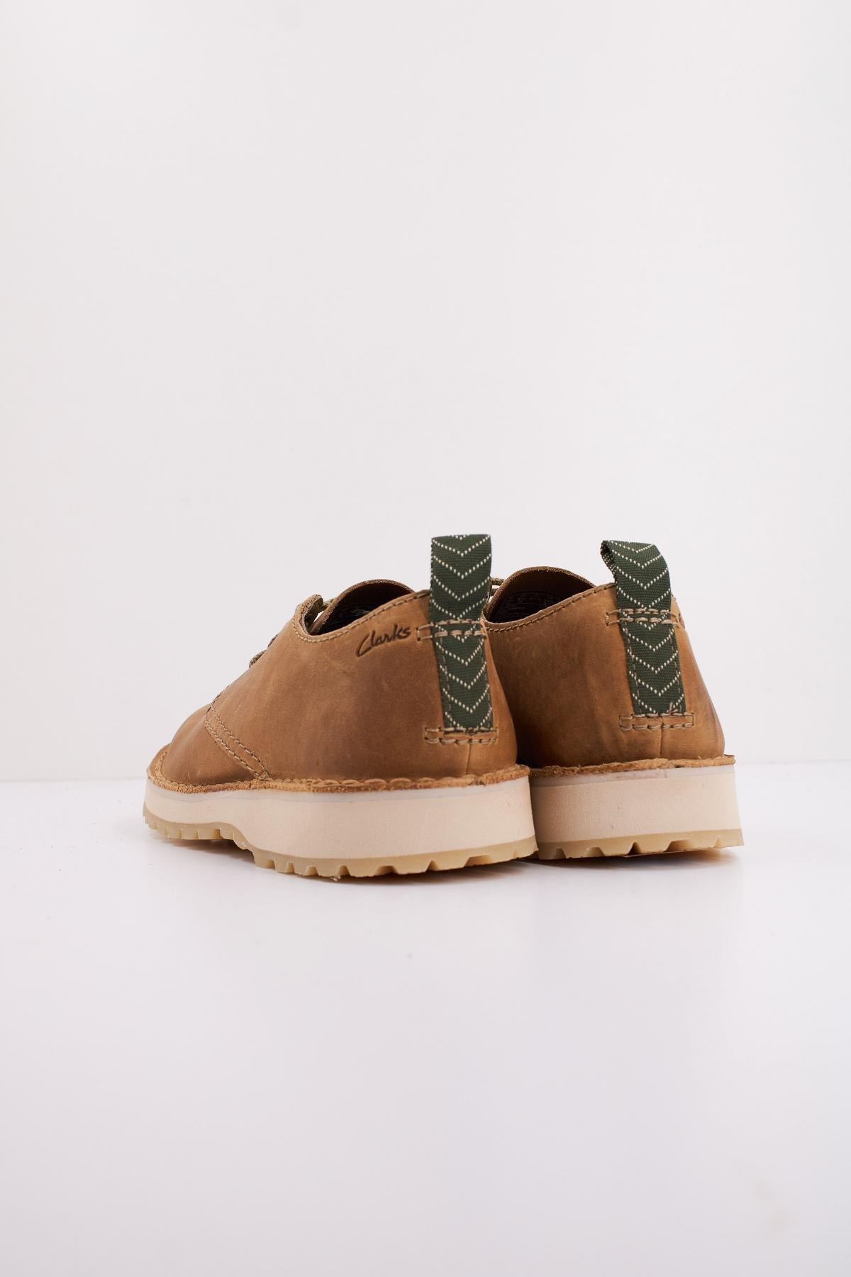 CLARKS SOLSBURY LACE en color DRKSAND (4)