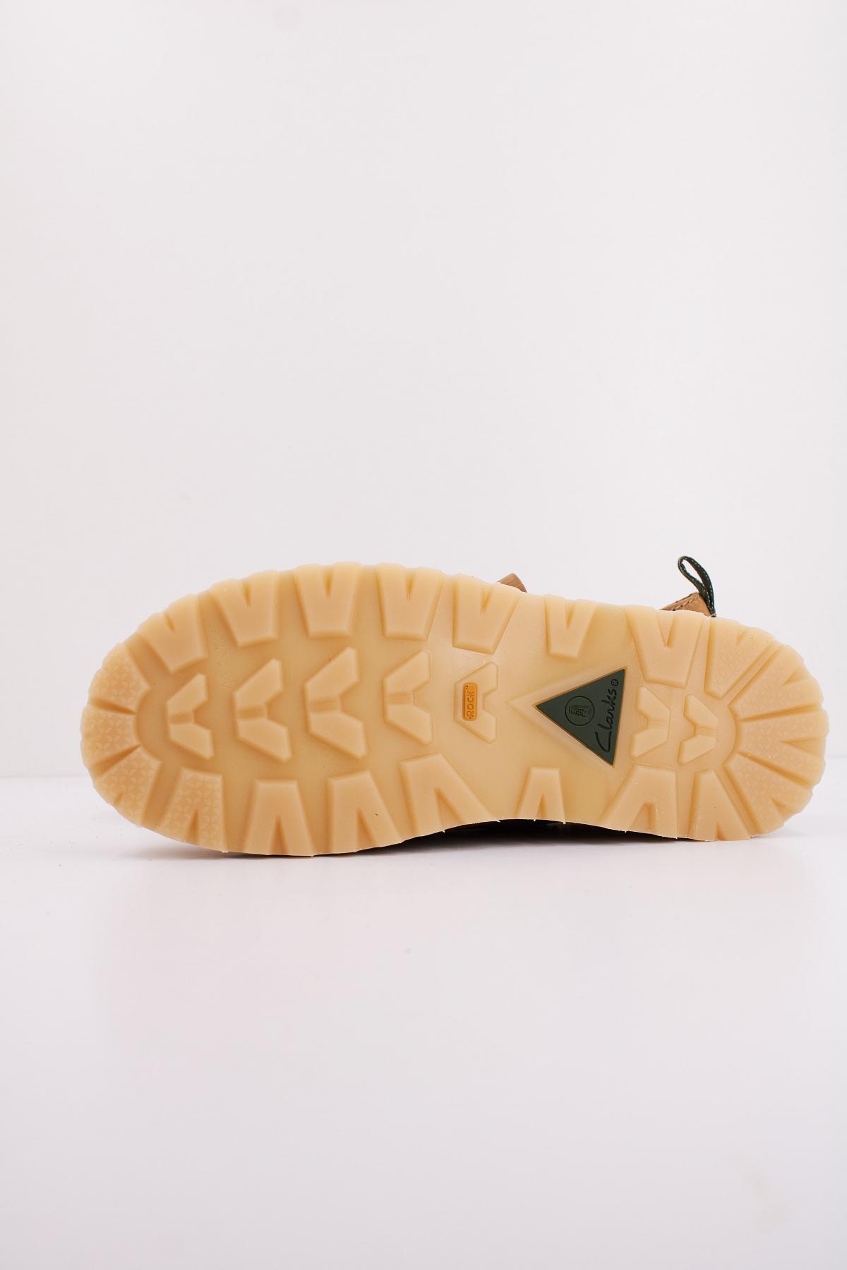 CLARKS SOLSBURY LACE en color DRKSAND (5)