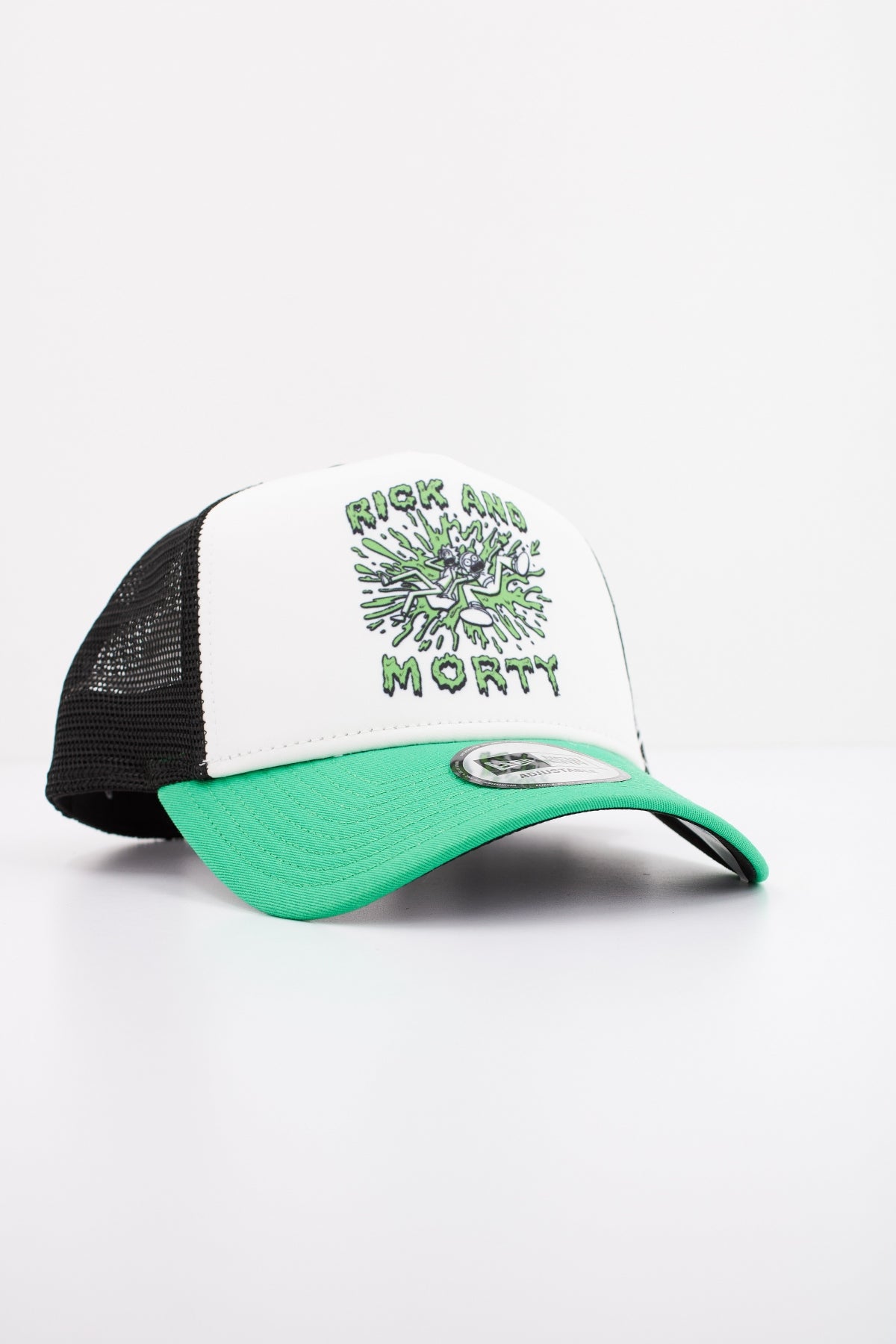 NEW ERA RICK AND MORTY en color BRGHTGREE (2)
