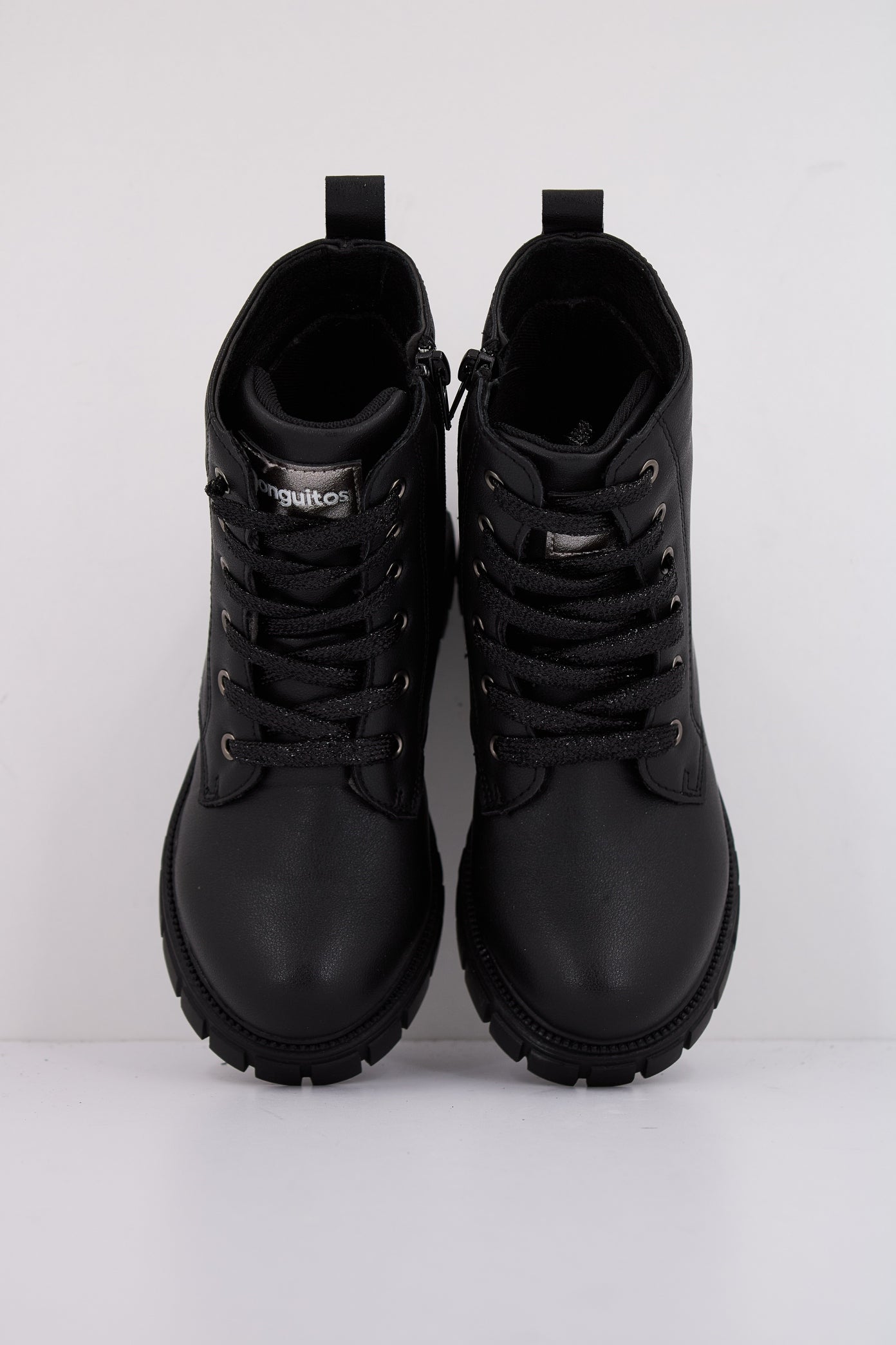 CONGUITOS BOOTS STAR LACES en color BLACK (3)
