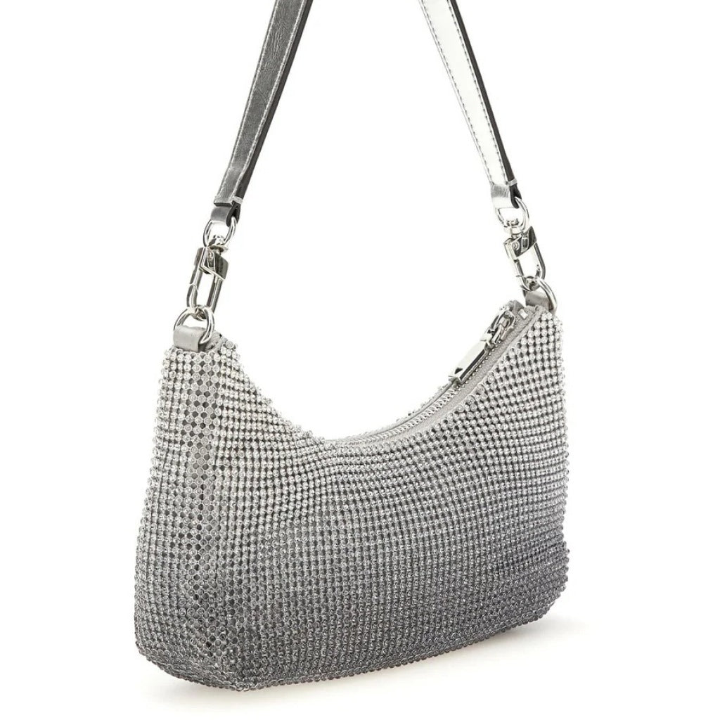 GUESS ZALINA MINI TOP ZIP en color SIL (6)