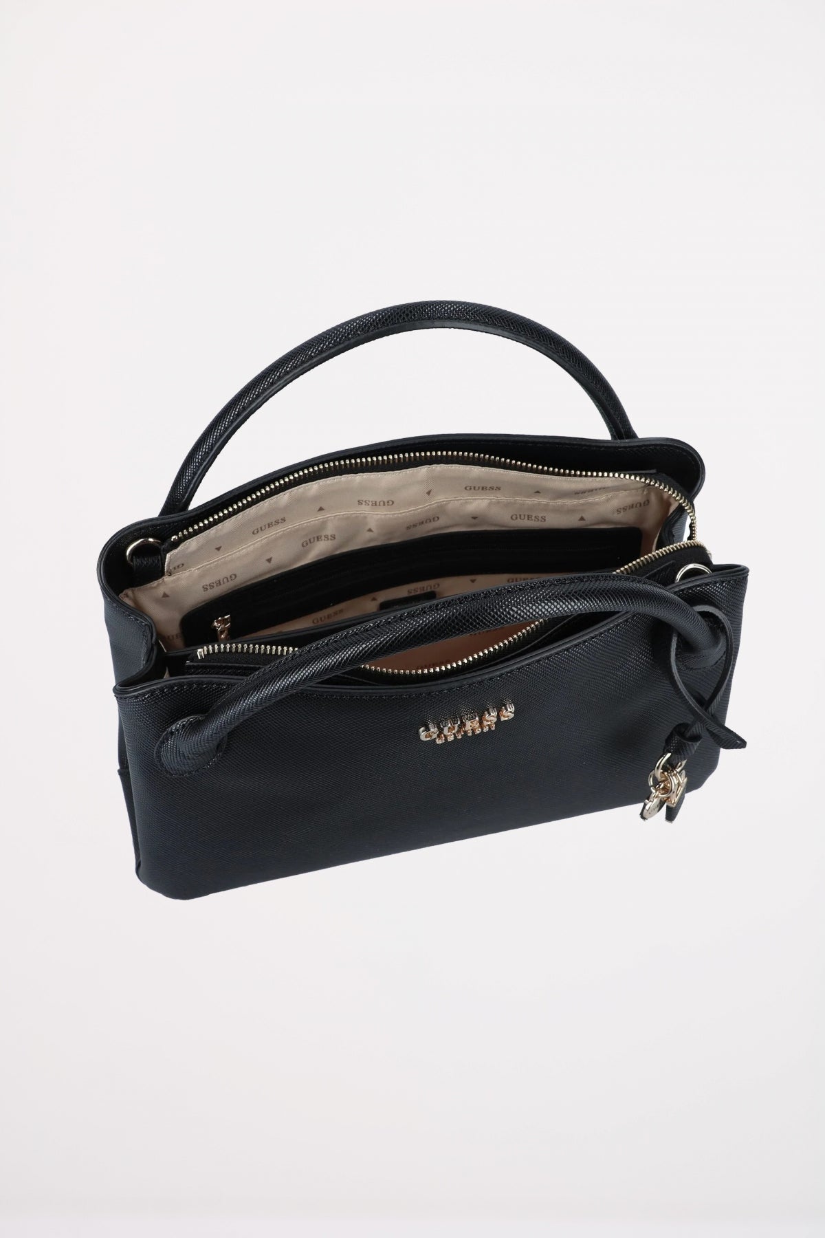 GUESS FEDANA ELITE SATCHEL en color BLA (4)