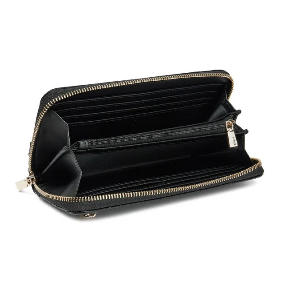 GUESS ZARELA SLG LARGE ZIP en color BLO (6)