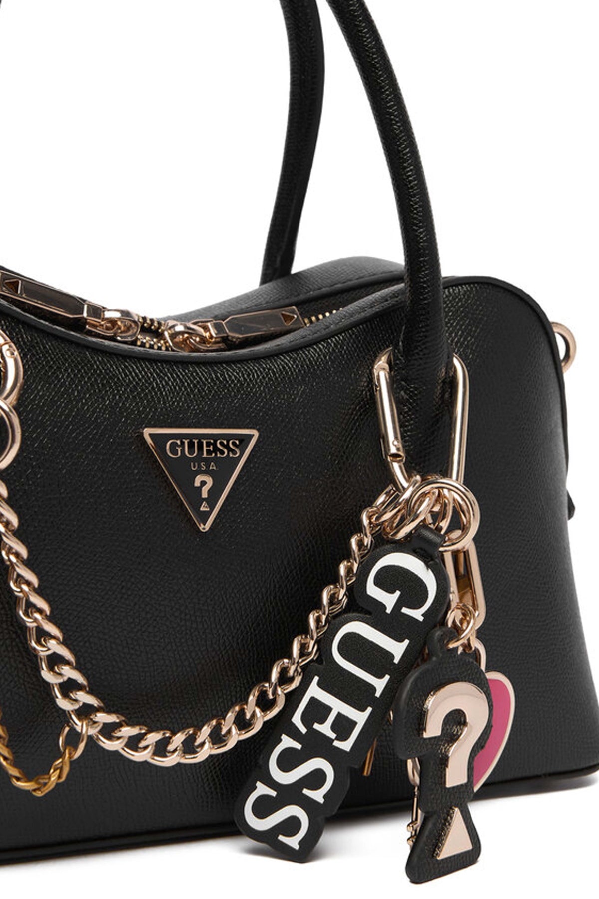 GUESS DAVINA SATCHEL en color BLA (5)