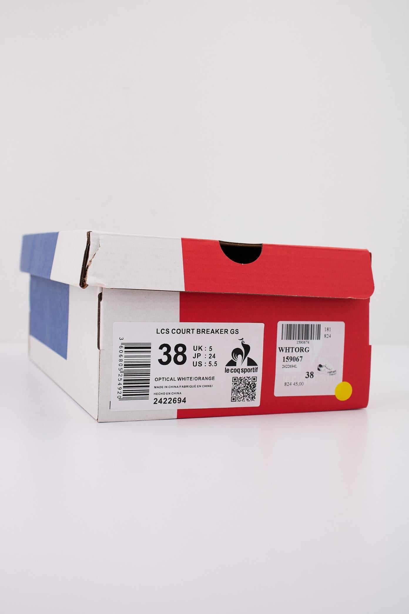 LE COQ SPORTIF LCS COURT BREAKER GS en color WHTORG (6)
