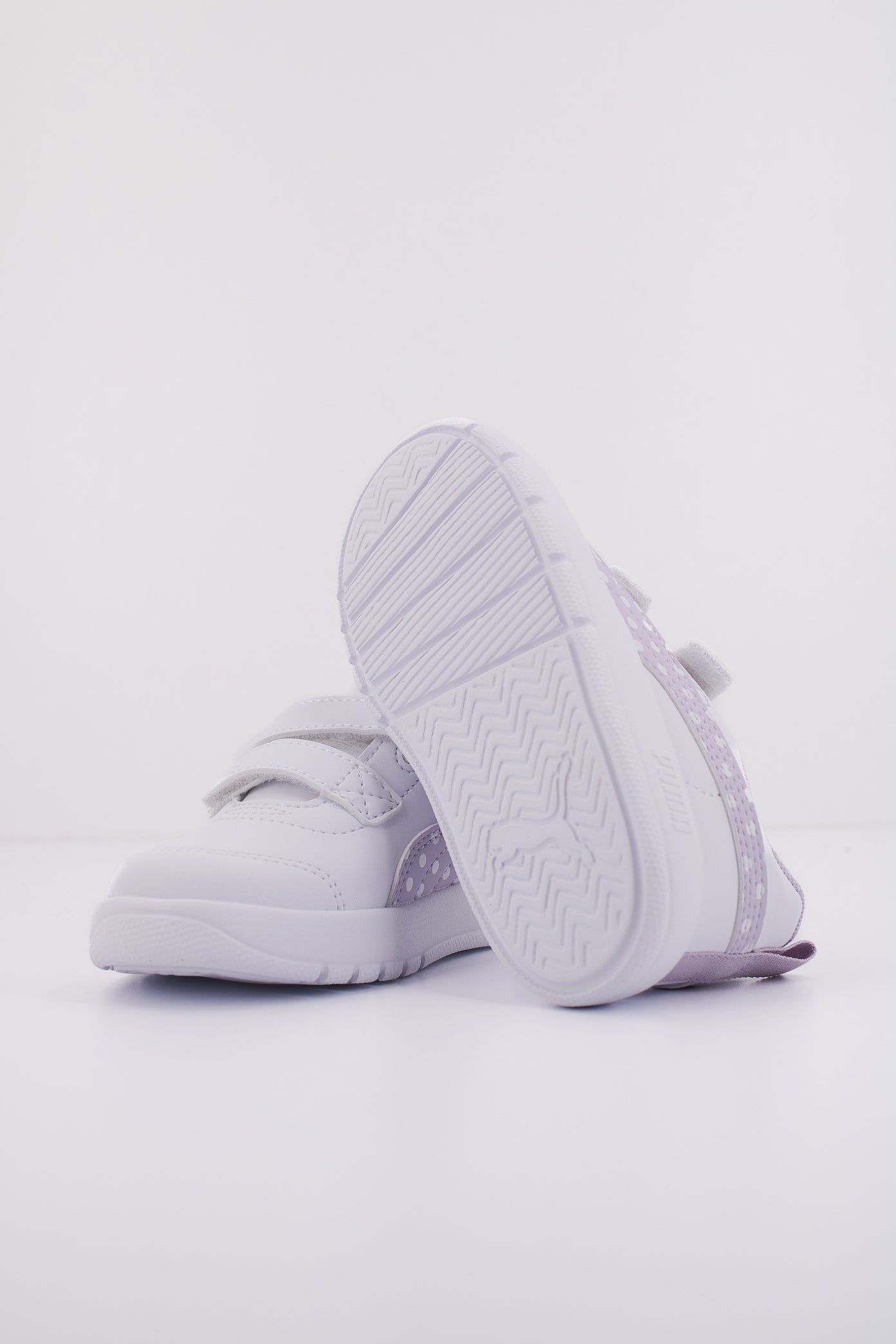 PUMA COURTFLEX V DOTTY V en color WHITE (5)