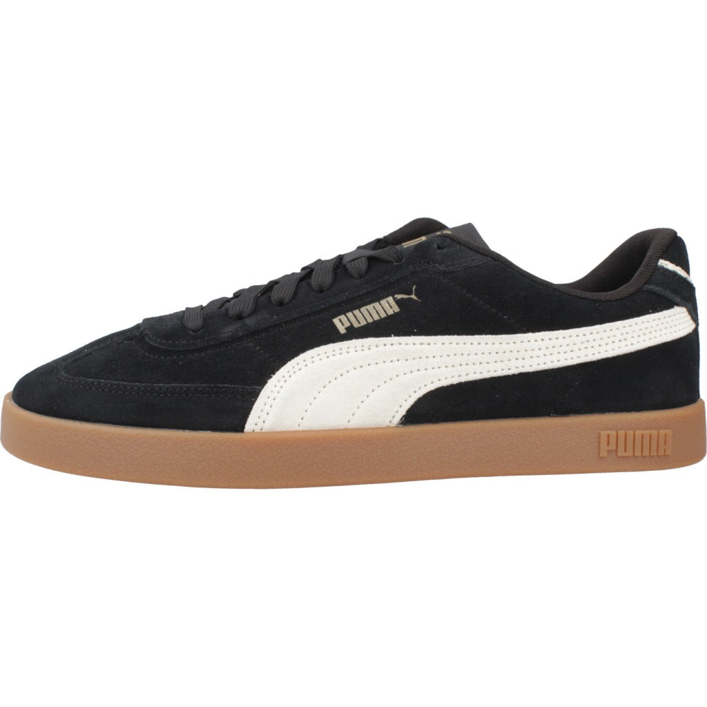 PUMA CLUB II ERA SUEDE en color BLACK (2)