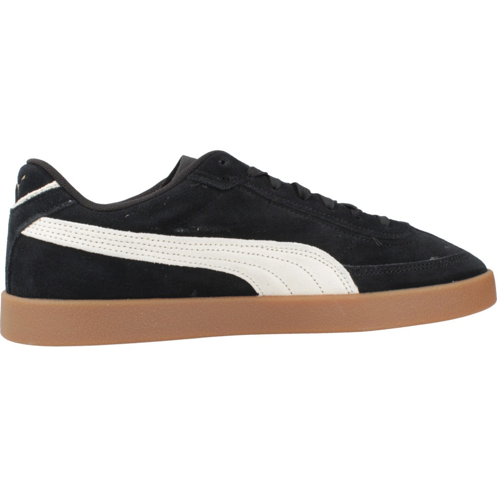 PUMA CLUB II ERA SUEDE en color BLACK (4)