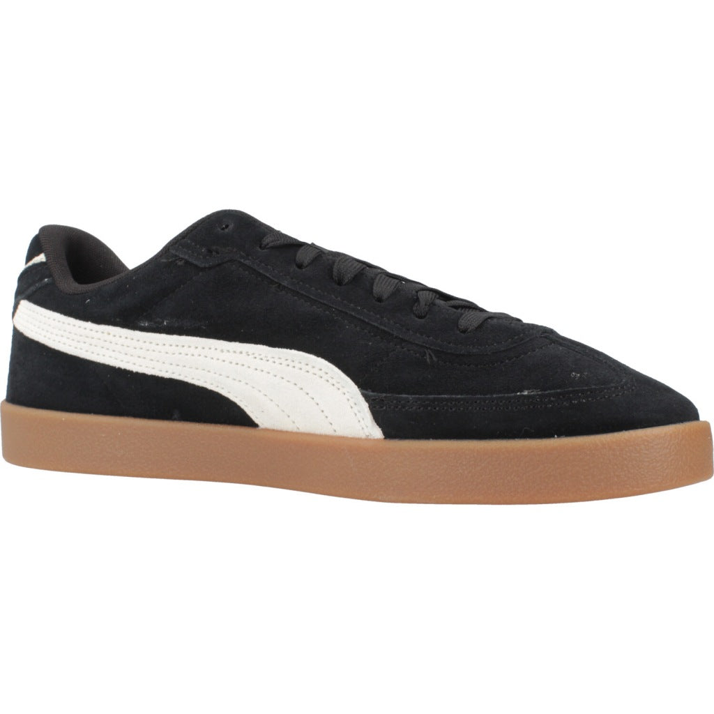 PUMA CLUB II ERA SUEDE en color BLACK (5)