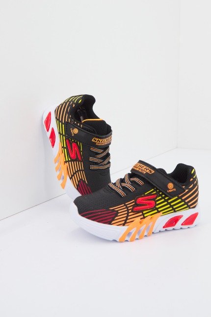 SKECHERS FLEX-GLOW ELITE en color BKMT (3)