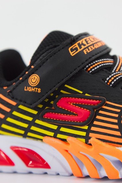 SKECHERS FLEX-GLOW ELITE en color BKMT (4)
