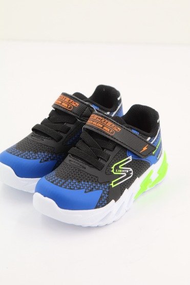SKECHERS FLEX-GLOW BOLT en color BKBL (2)