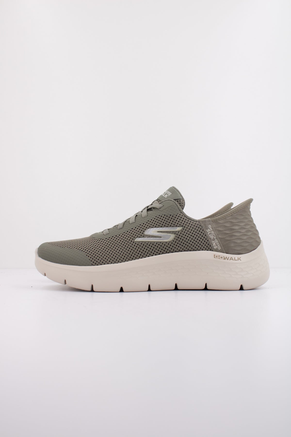 SKECHERS GO WALK FLEX GRAND E en color OLV (1)