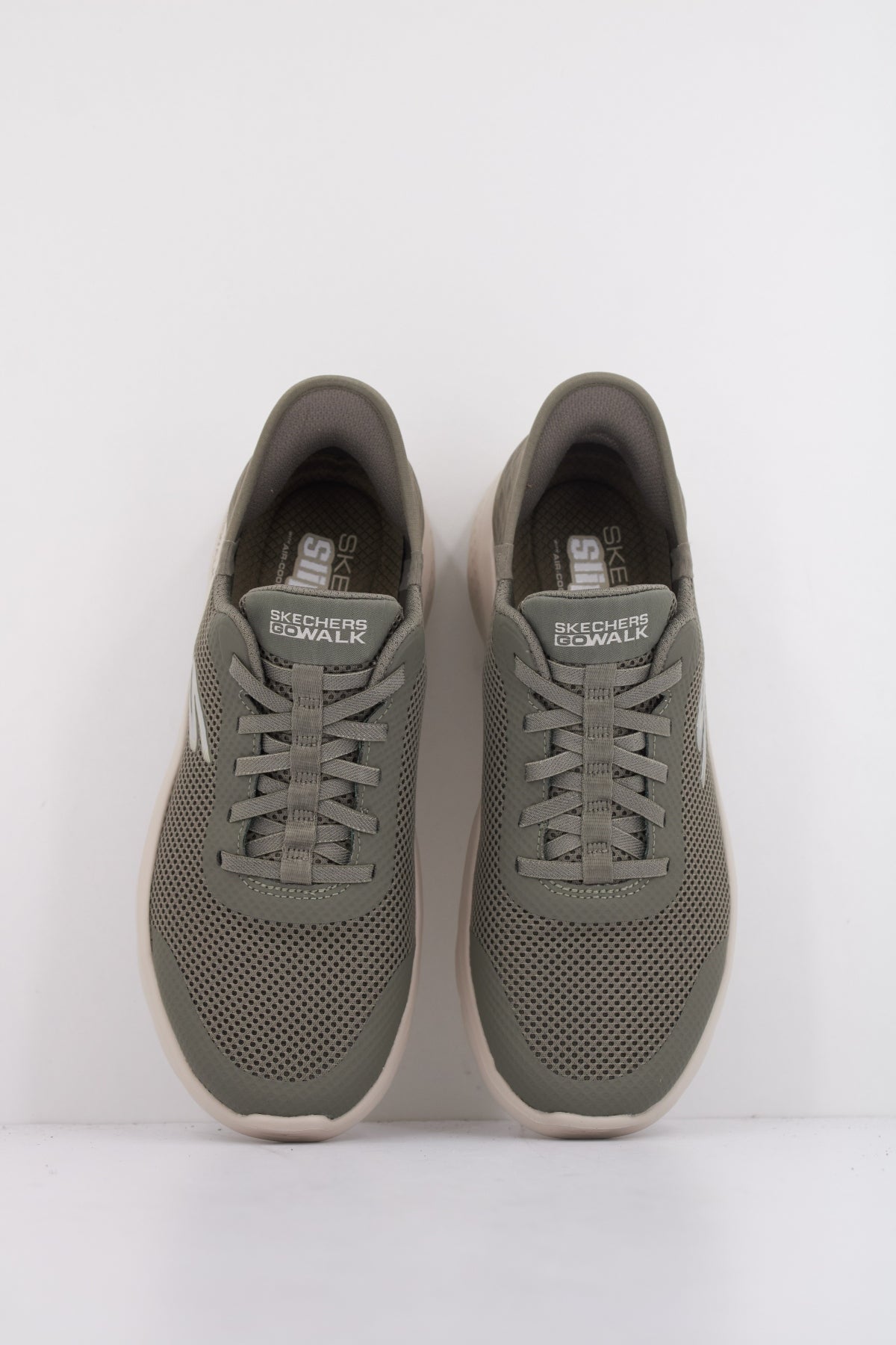 SKECHERS GO WALK FLEX GRAND E en color OLV (3)