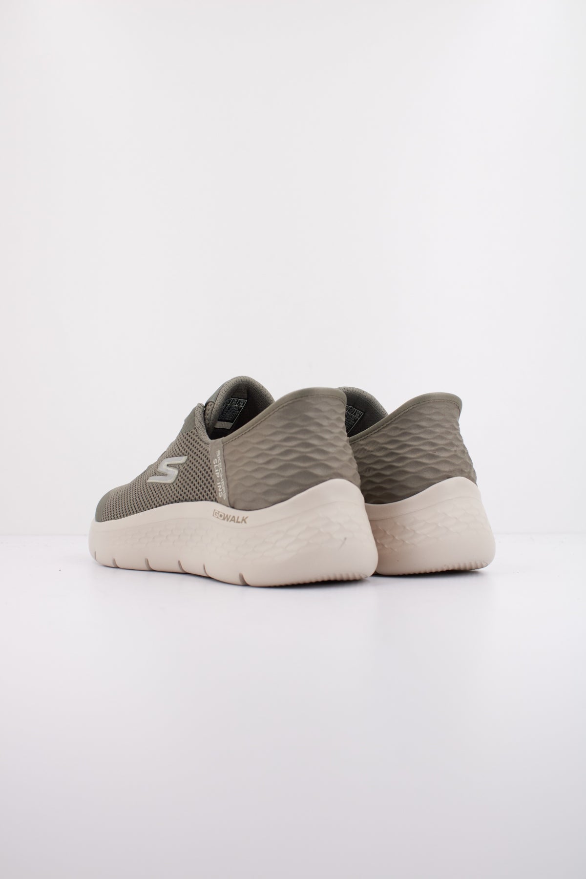 SKECHERS GO WALK FLEX GRAND E en color OLV (4)