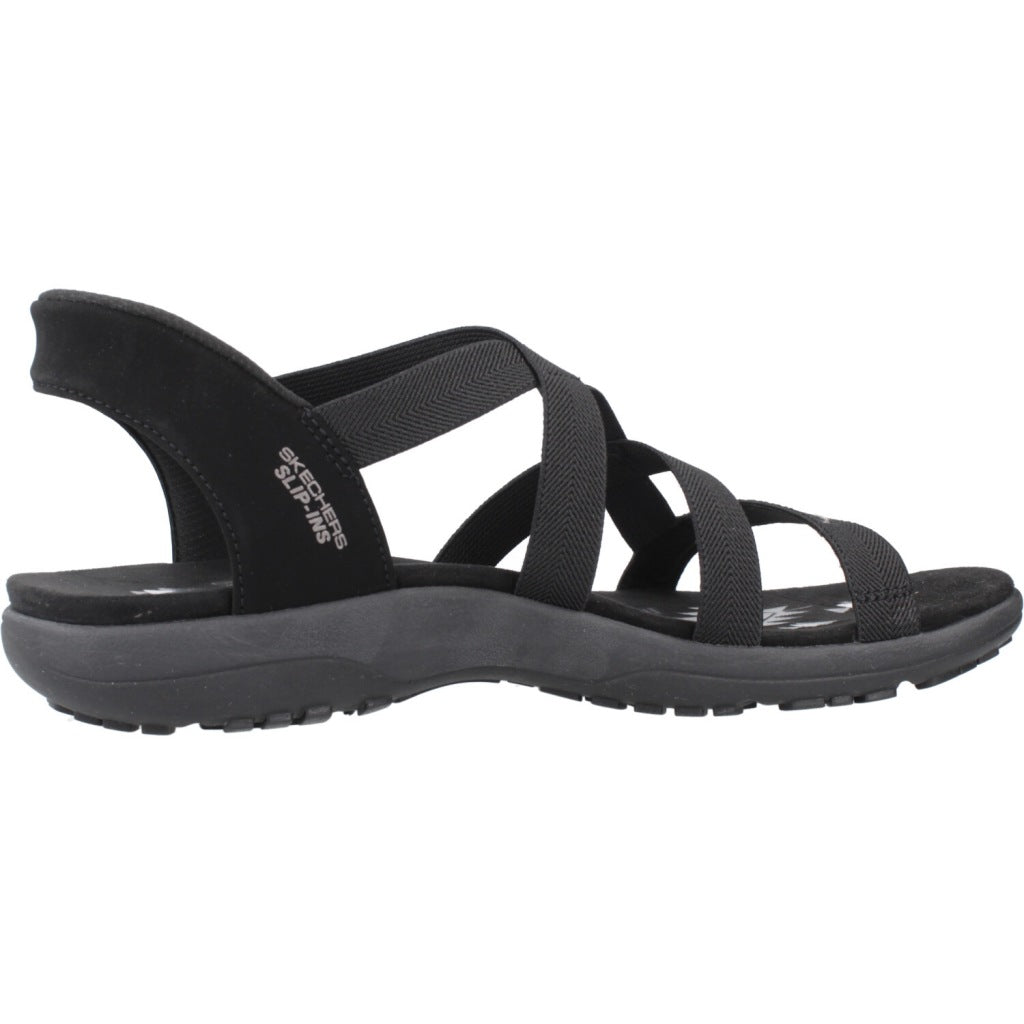 SKECHERS REGGAE SLIM en color BBK  (4)